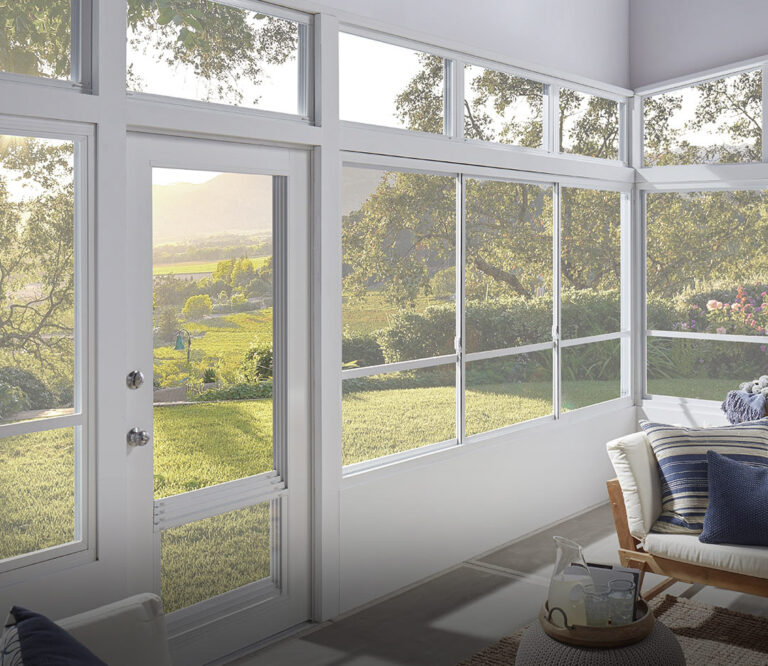 Inside of home looking out to nature